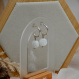 GLASH DESIGNS | Ash-nfused Baroque Pearl Earrings