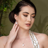 GLASH DESIGNS | Ash-nfused Baroque Pearl Earrings